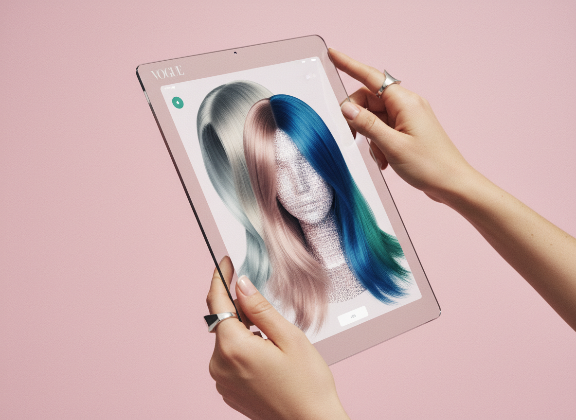 Probador de colores de cabello