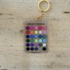 Llavero de colorimetría Primavera Brillante (Bright Spring) — 30 colores de su paleta en acrílico