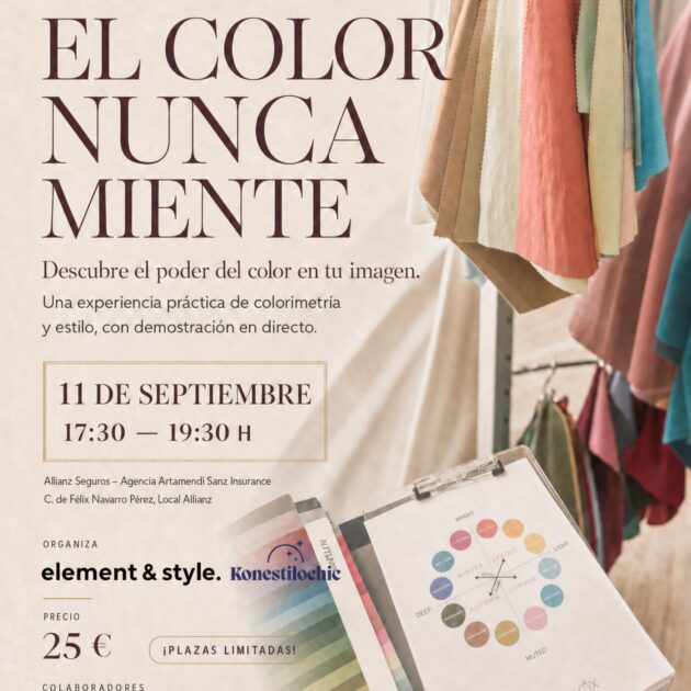 Taller El Color Nunca Miente - 11 de septiembre, Zaragoza