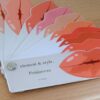 Abanico de labiales abierto mostrando los tonos