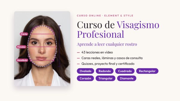 Curso de Visagismo Profesional de Element & Style